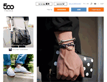 Tablet Screenshot of 500trends.com
